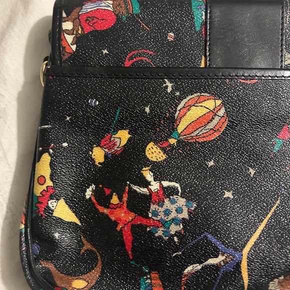 Vintage Victory Duck- circus print leather bag - Picture 6 of 11